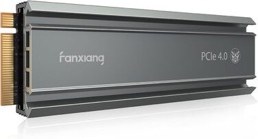 SSD Fanxiang NVMe M.2 2280 1TB PCIe 4.0 з радіатором для геймінгу та відеомонтажу (S660)