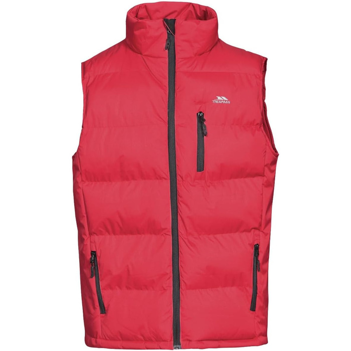 Чоловіча жилетка Trespass з утеплювачем, сіра (fint), червона (3XL)