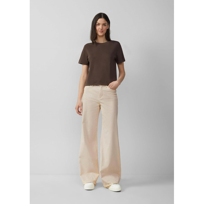 Джинси s.Oliver Suri Regular Fit High Rise Wide Leg бежеві (44)