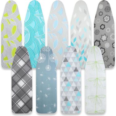 Набір для прасування KADAX з шнурком, практичний чохол для прасувальної дошки, замінний чохол для прасувальної дошки для парових прасок (в клітинку M)