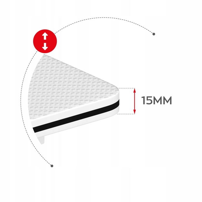 Ігровий стіл Huzaro Hero 1.4 White, 100 см