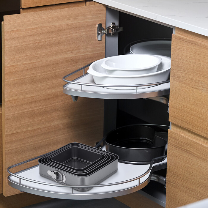 Relaxdays 6-Piece Square Springform Pan Set