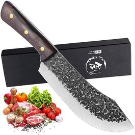Ніж кухарський Profi Fleischmesser 30 см для м'яса, грилю, кухні та кемпінгу - гострий ніж для нарізки