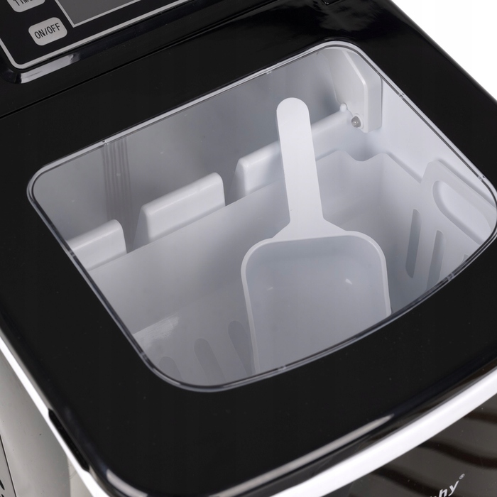 Льодогенератор Ruhhy чорний 12 кг/24 год 120 Вт з LCD-дисплеєм