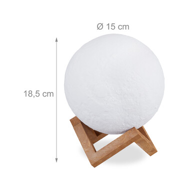 Relaxdays 3D Color-Changing Mood Lamp
