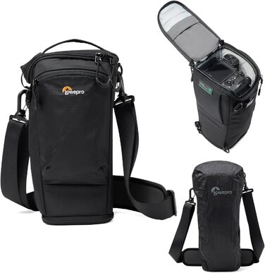 Lowepro ProTactic TLZ 75 Slim AW III: Сумка для камери (4.5 л, 37x10.5x14 см) - для бездзеркальних/DSLR камер з об'єктивом, фотограф/відеооператор