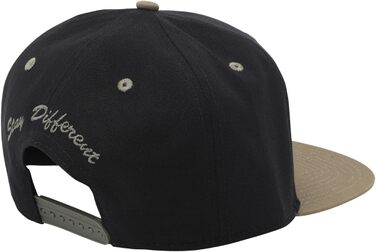 Кепка IFIEDaily Unisex Snapback Daily Contra з органічної бавовни, чорно-оливковий колір