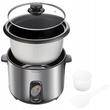 Рисоварка Sencor SRM 2800SS, 2,8 л, нержавіюча сталь