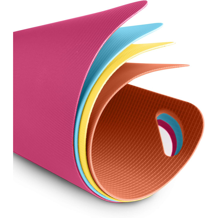 Набір килимків для обрізання Dexas, 4 шт., 14 x 20 см, антиковзаючі, для кухні, сірі, червоні, білі, зелені