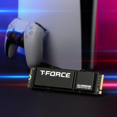 TEAMGROUP T-Force G70 Pro 1TB SSD NVMe PCIe Gen4x4 M.2 2280 з графеновим охолодженням для геймінгу (5000/4500 MB/s, сумісний з PS5)