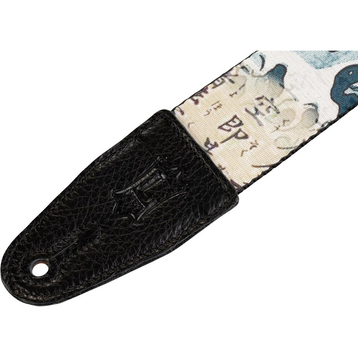 Гітарний ремінь Levy's Leathers Eastern Harmony Series з дизайном Koi Fish | Ширина 5 см | Поліестер