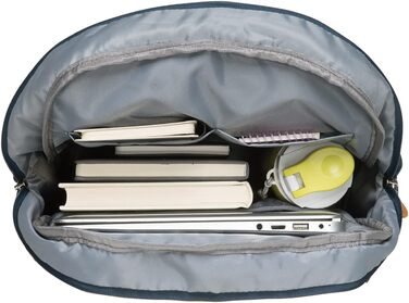 Жіночий рюкзак Kaukoo для студентів, ноутбука, подорожей, синій (K8009)