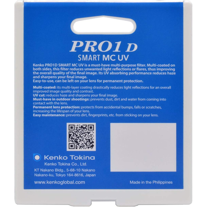 Поляризаційний фільтр Kenko PRO1D SMART C-PL 82mm - регулювання кольору, контроль відблисків води та скла