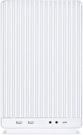 Корпус Lian Li DAN Cases A3-mATX Wood Edition для ПК, Micro-ATX, з темперованим склом, горіхове дерево, чорний (Weiß/Flyaway Orchidee, Mesh)