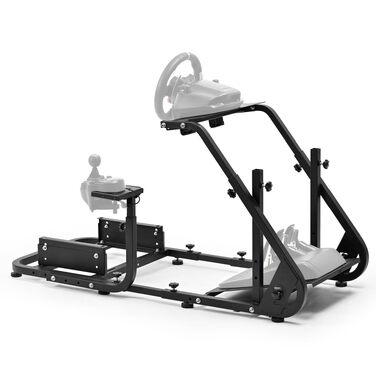 Ігровий кокпіт-симулятор Minneer Racing Simulator Cockpit для керма Logitech G923, G29, G920 та Thrustmaster T248, T300RS, регульована висота (педалі не входять)