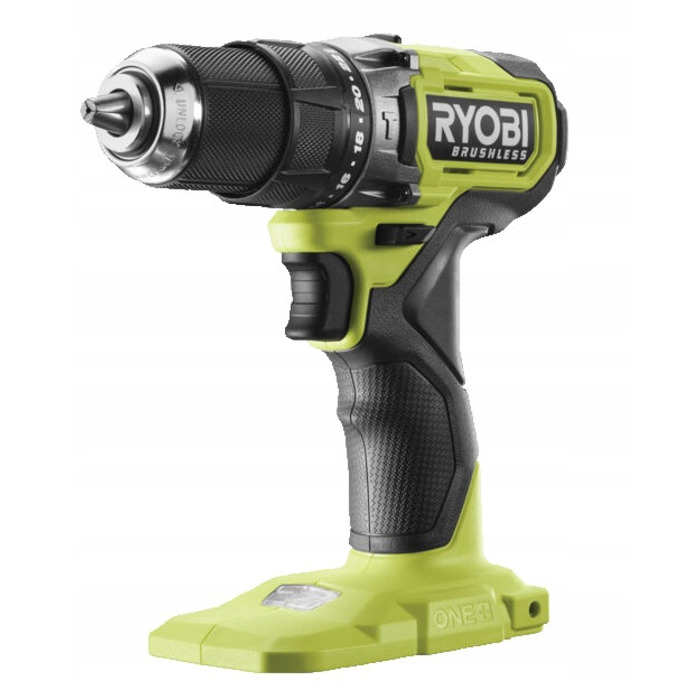 Акумуляторний шуруповерт Ryobi 18 V безщітковий, 54 Нм