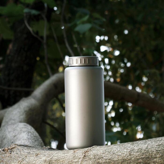 Titan Water Bottle, Large Capacity, Wide-Mouth Sports Bottle, Ultra-Lightweight Camping and Hiking Drinking Bottle, 1200 ml