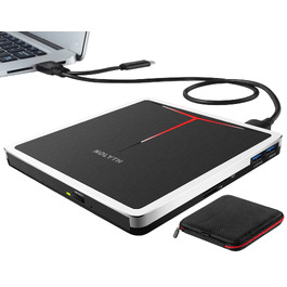 Зовнішній DVD-привід та записувач для ноутбука, Plug and Play USB DVD-бредер
