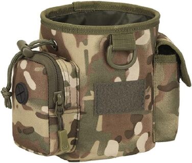 Сумка-мішечок на шнурку для дресирування собак, для полювання, Airsoft, іграшки, ласощі (камуфляж)