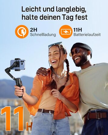 Hohem iSteady X3 SE - Стабілізатор для смартфона, 3-осьовий, чорний