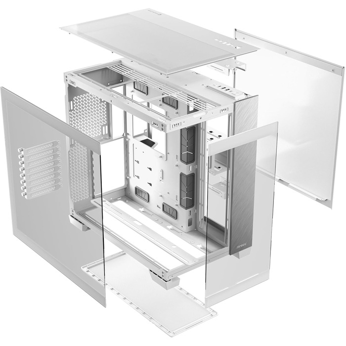 Корпус для ПК GEH Antec C8 Wood Full Tower чорний (білий/Flyaway Orchidee)