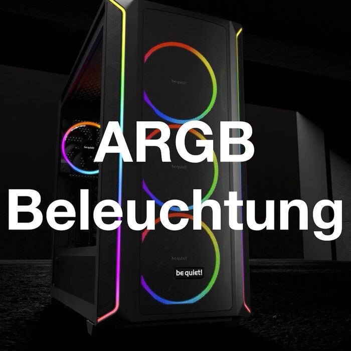 Корпус для ПК be quiet! Shadow Base 800, вентилятори Pure Wings 3 140mm PWM, USB 3.2 Gen 2 Type-C, підтримка E-ATX та радіаторів 420мм, загартоване скло, чорний