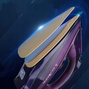 Бездротова електрична праска з парою та керамічною підошвою, 2400 Вт