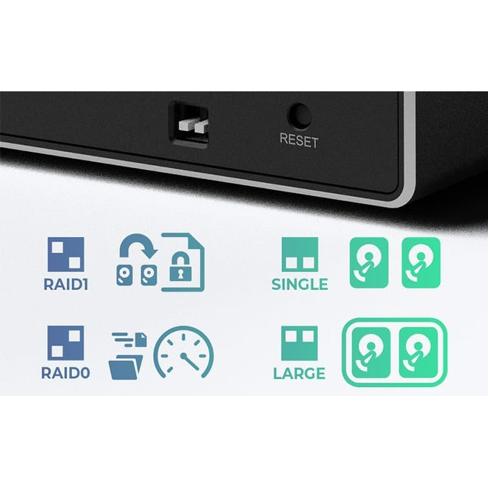 Зовнішня RAID-система Icy Box IB-RD2253-C31 для 2 SATA 2.5