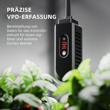 Увлажнитель воздуха Spider Farmer 450 мл/год для растений, палатки Grow, спальни, с гигрометром, автоматическое отключение, черный, 5л, верхнє заповнення
