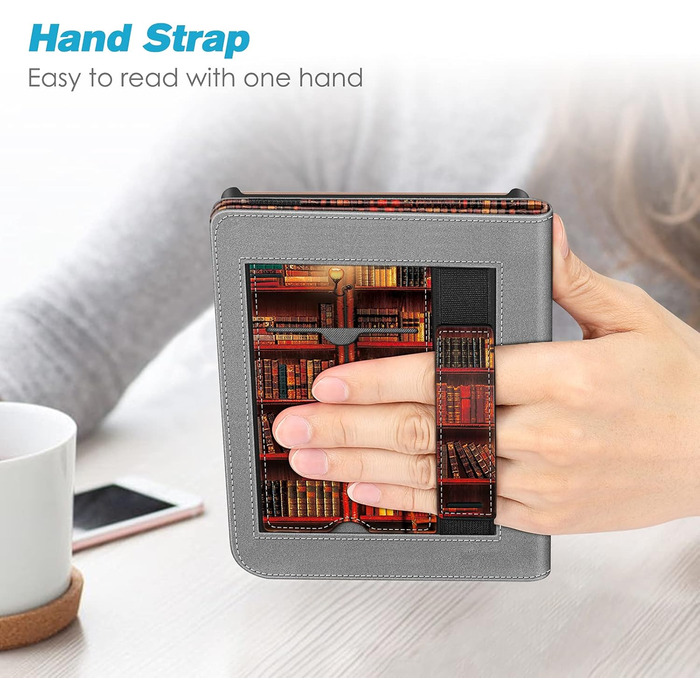 Чохол Fintie для Pocketbook Touch HD 3 / Touch Lux 5/4 / Basic Lux 4/3/2 та Pocketbook Color: з підставкою, кишенями, петлею та авто-ввімкненням/вимиканням