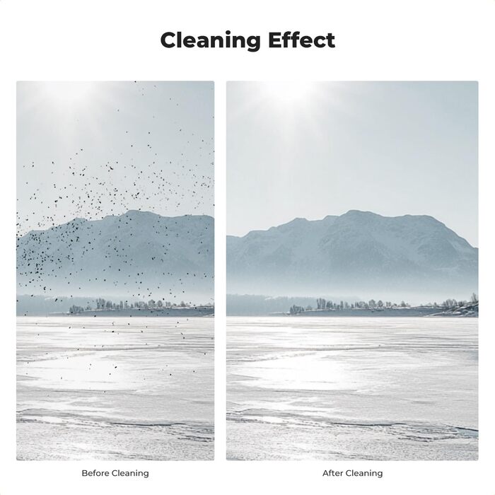 Набір для чищення об'єктивів K&F Concept 3-в-1: для фотоапаратів, об'єктивів, фільтрів, телефонів. Lenspen, щітка, повітряний насос, мікрофібра.