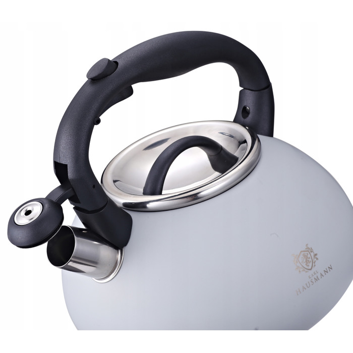 Класичний сталевий чайник Karl Hausmann, 2,7 л, сірий
