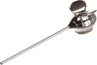 Alessi Candle Snuffer, Porcelain, Silver, One Size