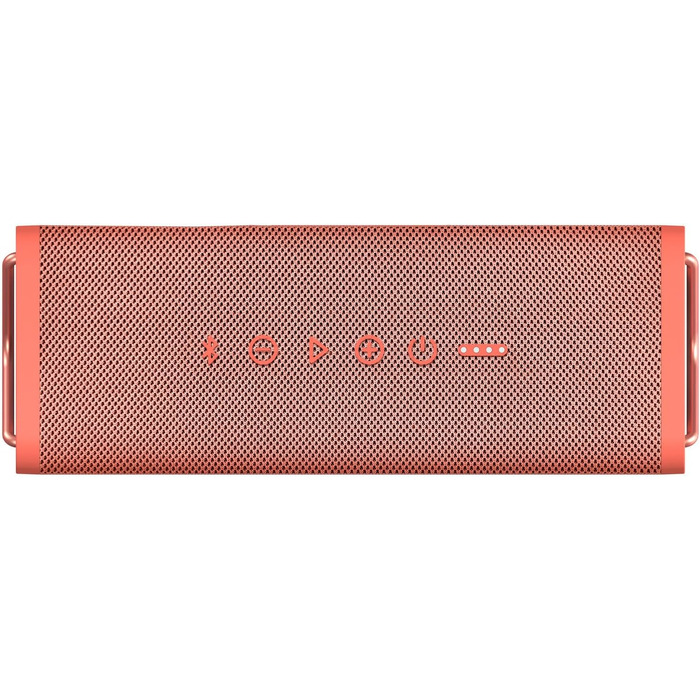 Grundig GBT Club Coral: Bluetooth колонка 20 Вт, червона, водонепроникна, з Power Bank, до 20 годин роботи