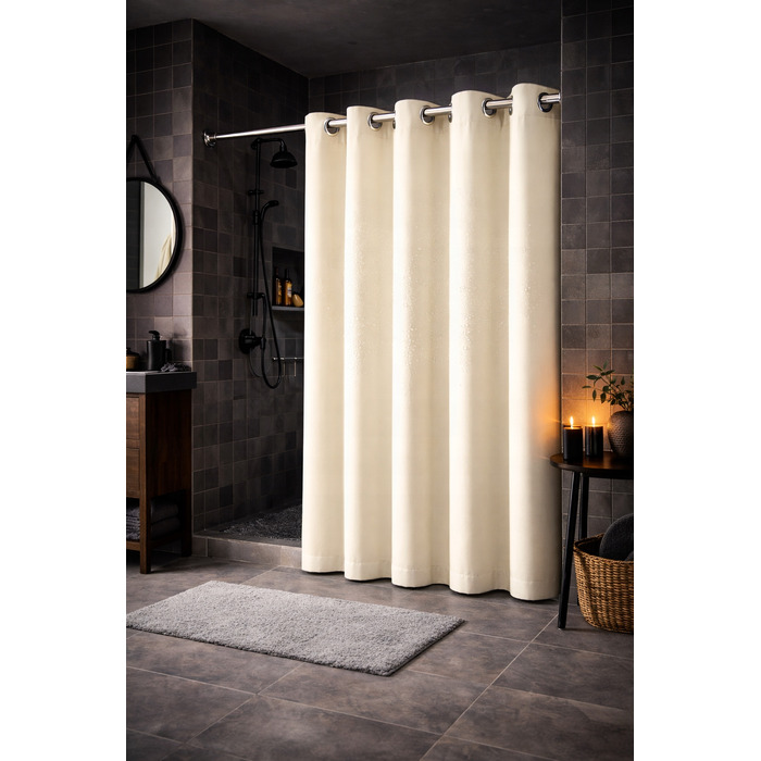 Текстильна штора для ванни NOW-ART 150 x 200 см