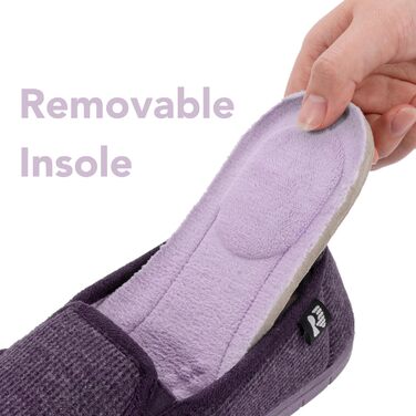 Жіночі тапочки RockDove з двокольоровим дизайном та капюшоном, знімною устілкою (40 EU, баклажан)