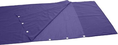 Montoza Sleeping Bag - Ultralight 170g Blue Red Green - Silk and Cotton Inner Liner - Lightweight, Thin, Warm Travel Sleeping Bag