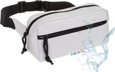 Сумка на пояс, бананка Wimmerl Elephant 12827, водонепроникна, унісекс, для міста та активного відпочинку (Off White Hellbeige)