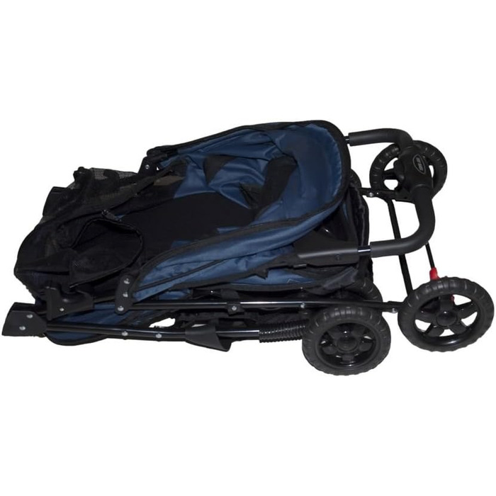 Дитяча коляска для тварин Pet Gear Happy Trails Lite, кобальтово-синій колір, знімний підклад, безпечний ремінь, корзина для зберігання