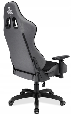Ігрове крісло IMBA seat Druid, тканина, сіре