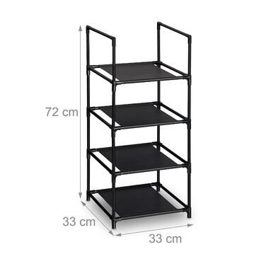 Relaxdays shoe rack, narrow
