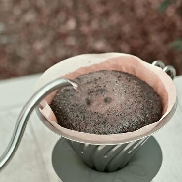 Кавомолка Hario V60 O-VMM-1-HSV з металу, 17 г, срібна, Made in Japan