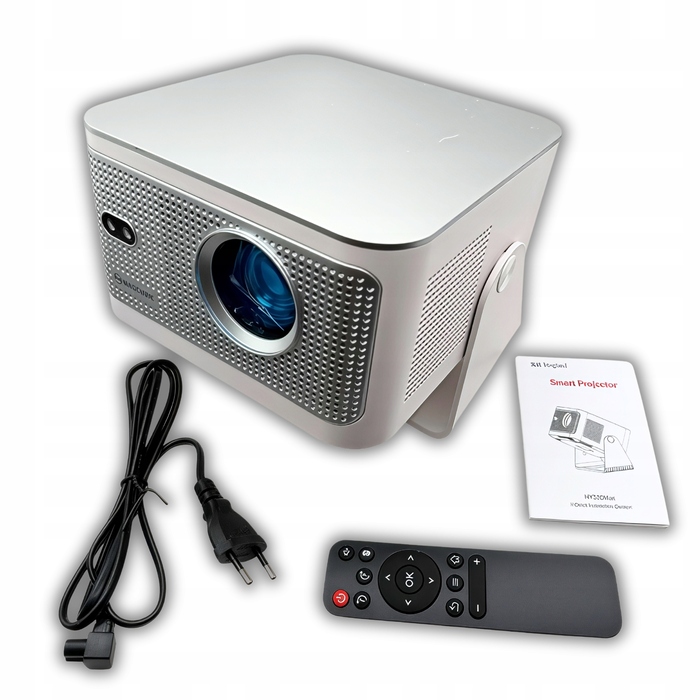 Портативний LCD-проектор Magcubic 4K LED, поворотний, білий