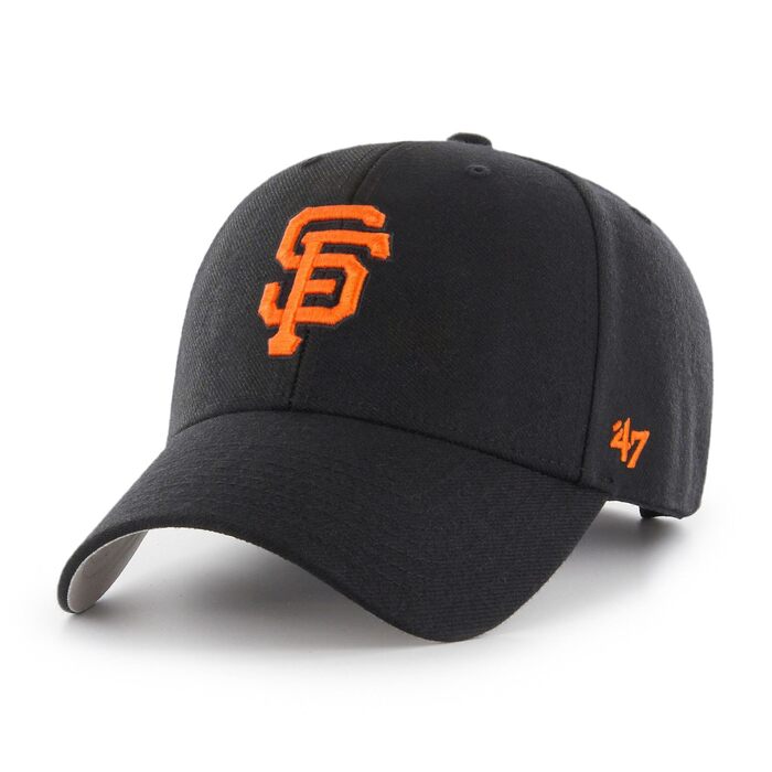 Кепка 47 Brand MLB San Francisco Giants чорна, розслаблений крій