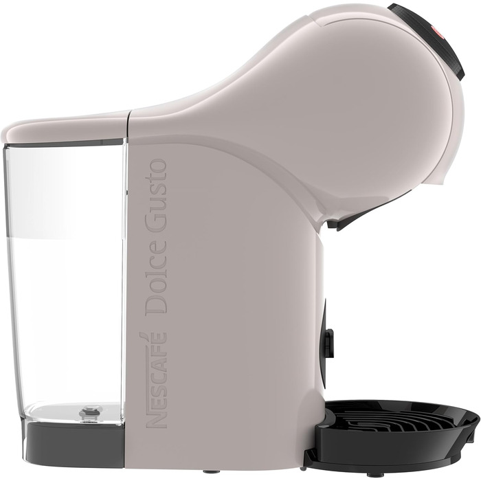 Кавомашина NESCAFÉ Dolce Gusto Genio S від KRUPS, 15 Bar, компактна, автоматичне відключення, 30+ напоїв, KP243B (Taupe)