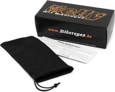 Мотоокуляри HELLY No.1 Bikereyes Tribal Black Angel – антизапотівальні, вітрозахисні, ударостійкі сонцезахисні окуляри для мотоциклістів