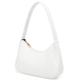 Сумка жіноча LOVEVOOK міні клатч через плече, біла екошкіра - для побачень, вечірок, покупок