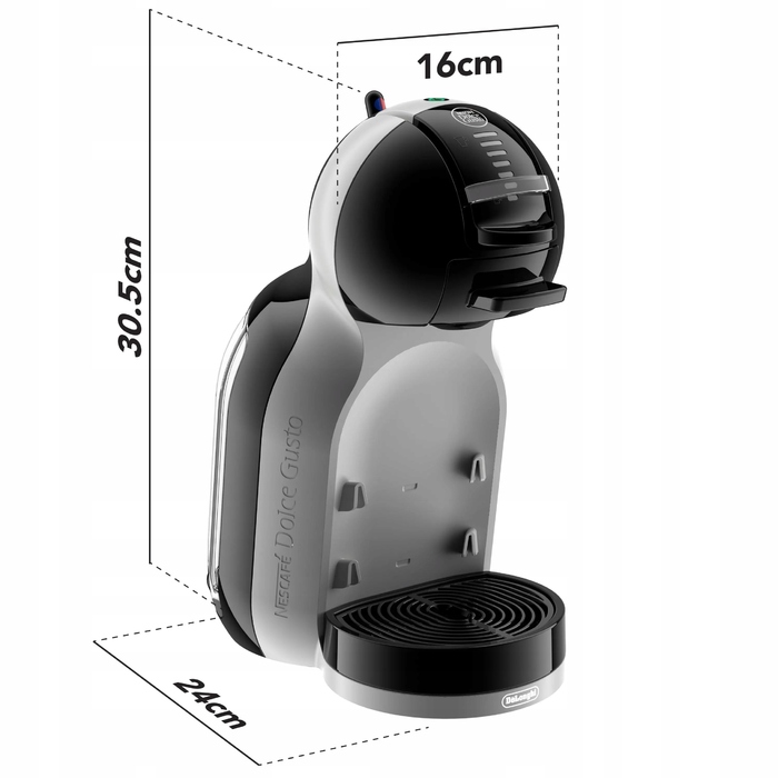Капсульна кавомашина De'Longhi Mini Me, 1460 Вт, чорна