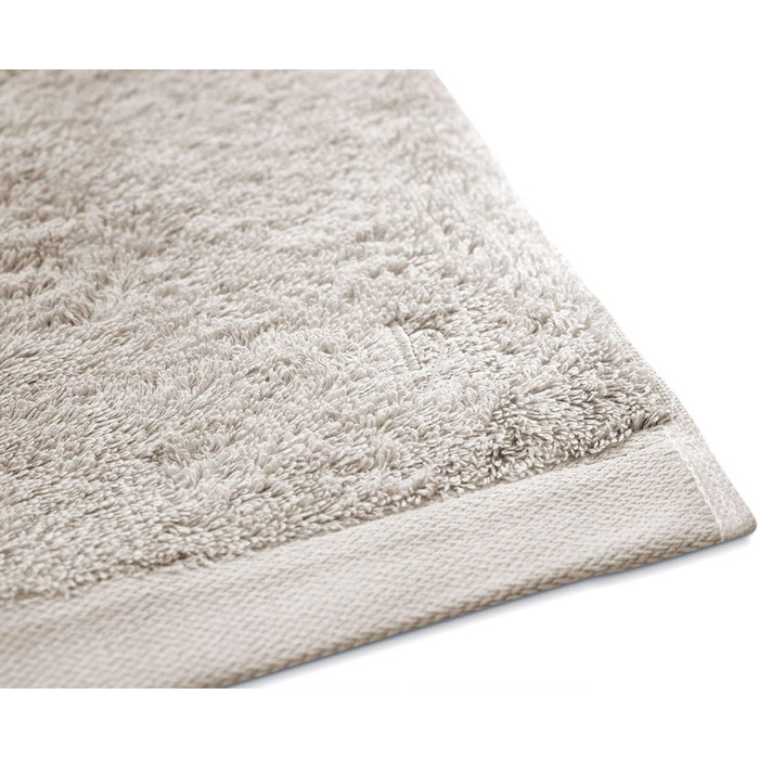 Рушники Herzbach Home Premium, 50 x 100 см, 4 шт. (пісочний колір) – 100% бавовна, преміум-якість