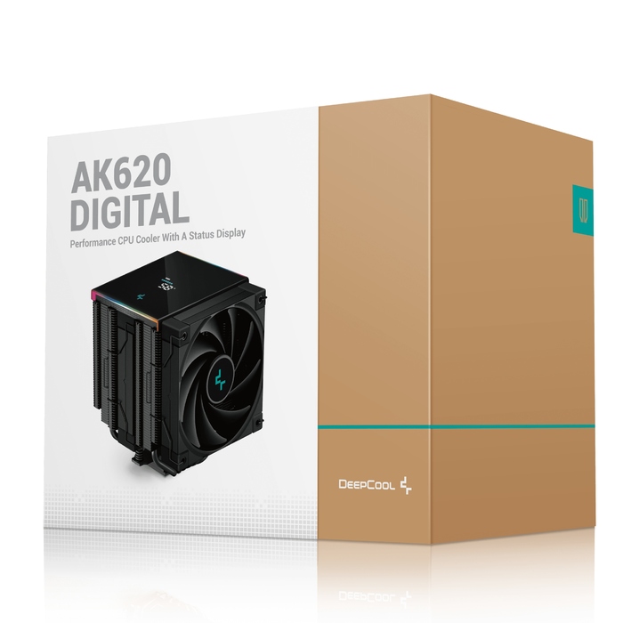 Пасивне охолодження процесора Deepcool R-AK620-BKADMN-G